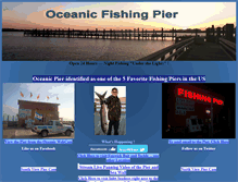 Tablet Screenshot of oceanicpier.com
